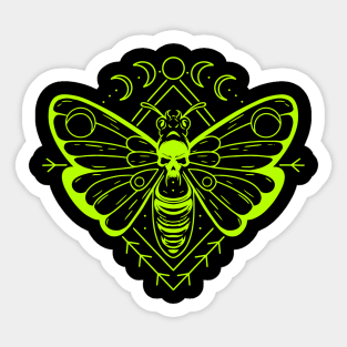 Deathhead Moth Sticker